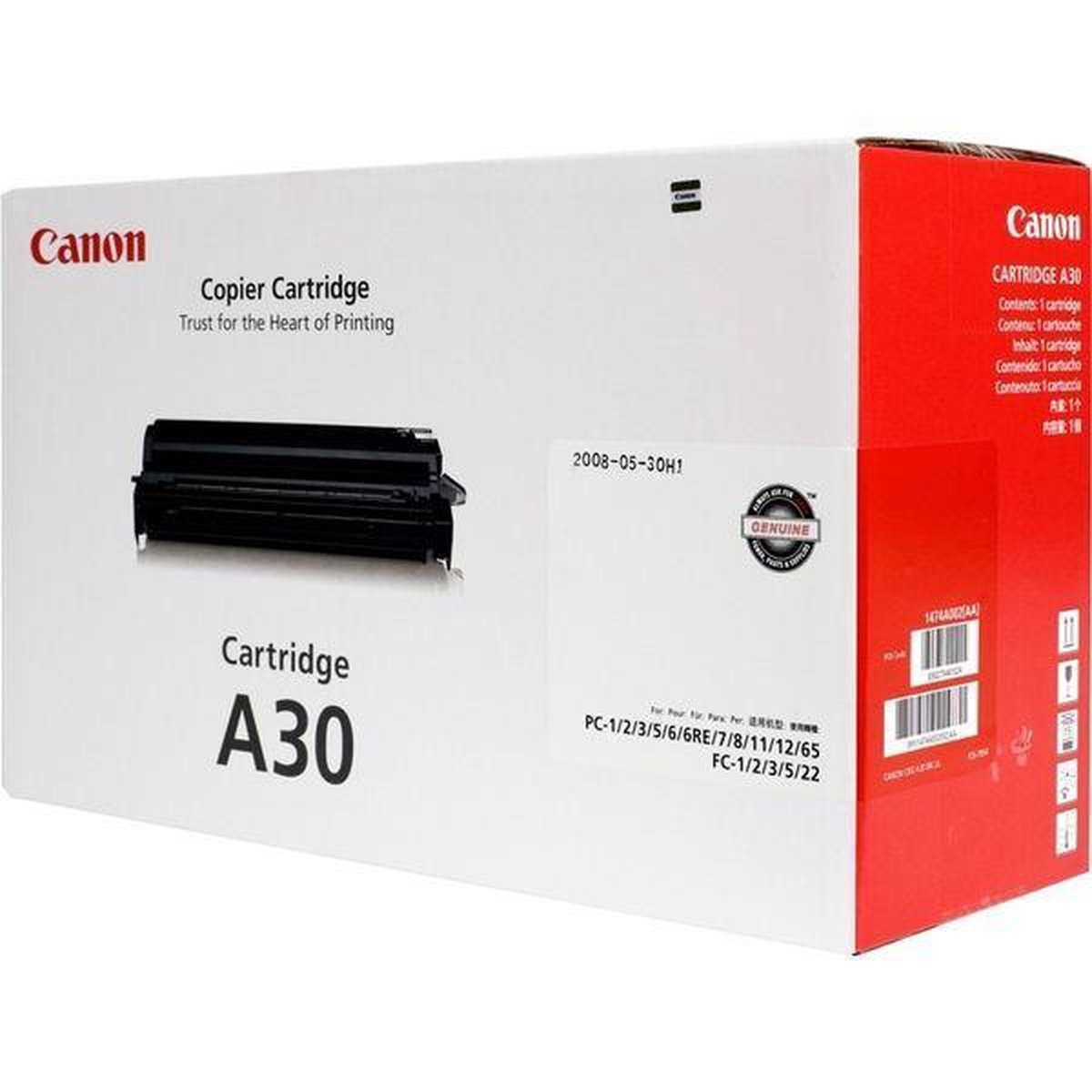Canon A30 Tonercartridge / Zwart
