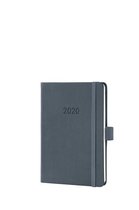 Weekagenda Sigel Conceptum A6 2020 hardcover donkergrijs