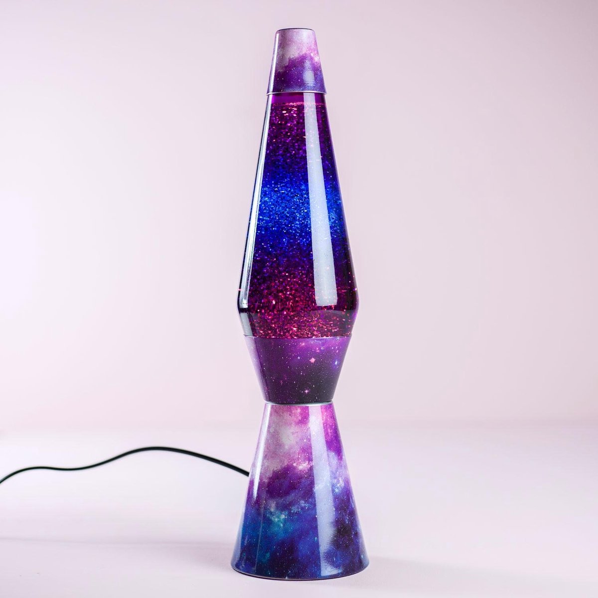 Fisura Lavalamp Glitterlamp Rocket Galaxy glitter