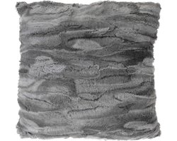 Sierkussen Bont look Grijs