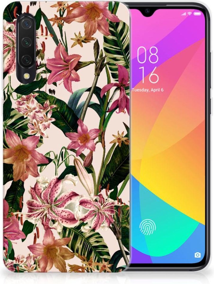Xiaomi Mi 9 Lite TPU Case Flowers