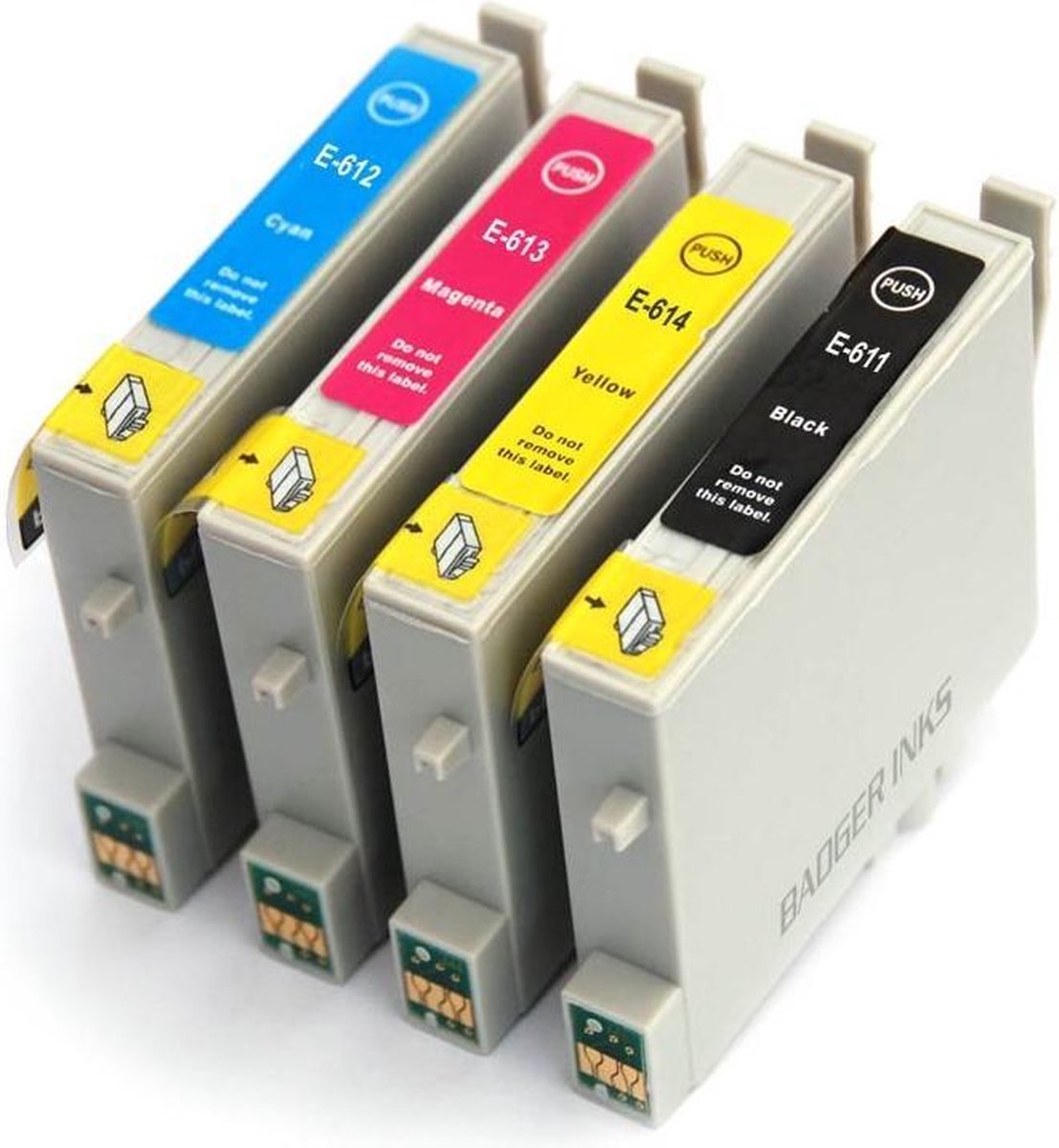 Epson T0615 inkt cartridge Multipack (set 4 stuks) - Huismerk