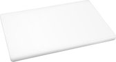 Planche à découper en LDPE Hygiplas code couleur blanc 450x300x20mm
