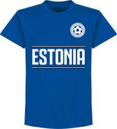 Estland Team T-Shirt - Blauw - XXXXL