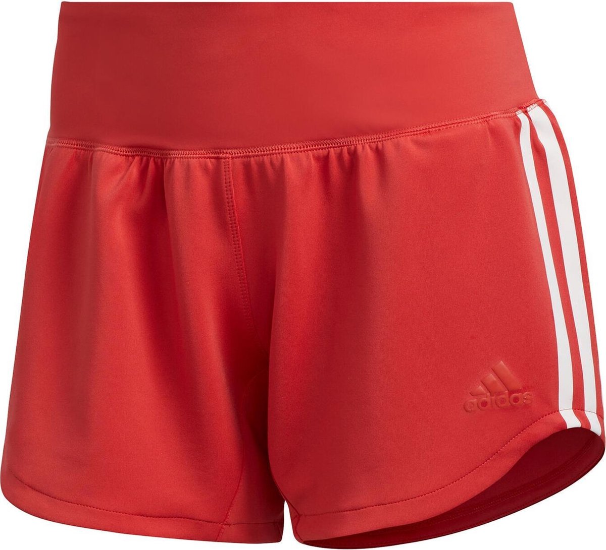 | adidas 3 Stripes Woven Gym short dames rozewit | adidas 3 Stripes Woven Gym short dames rozewit
