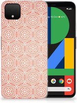 Google Pixel 4 XL TPU bumper Pattern Orange