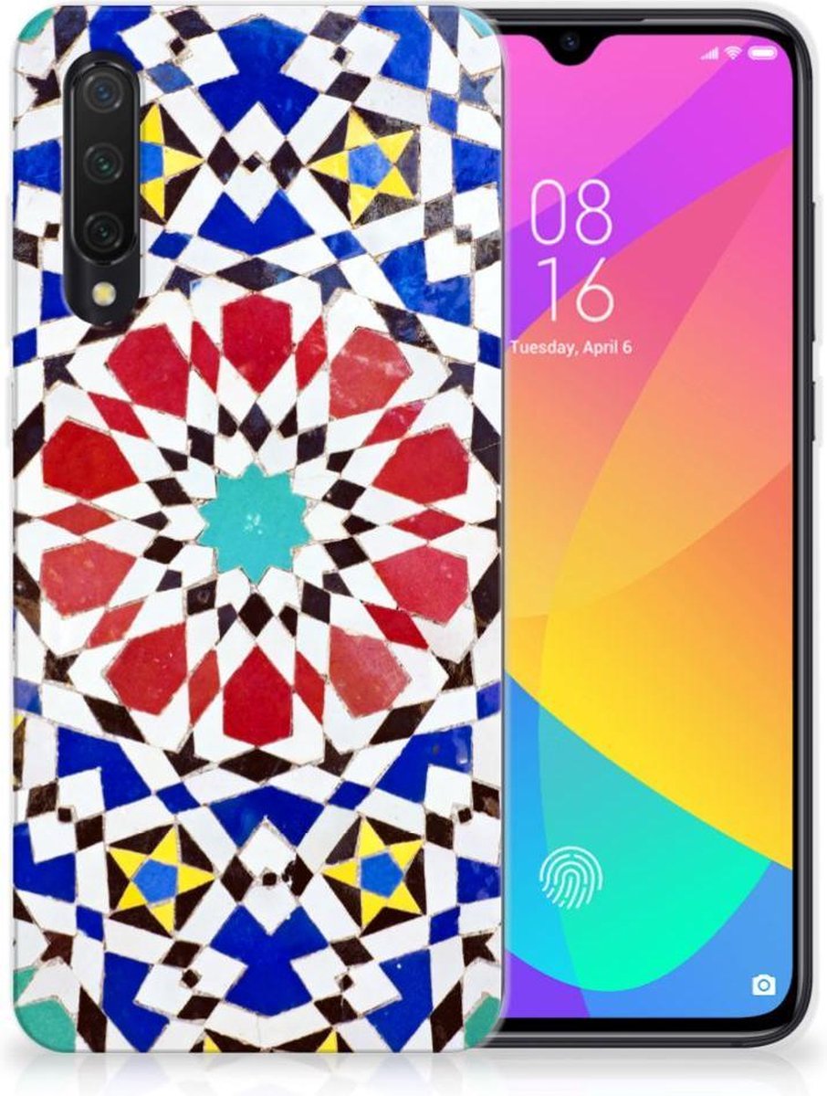 Xiaomi Mi 9 Lite TPU Siliconen Hoesje Mozaïek