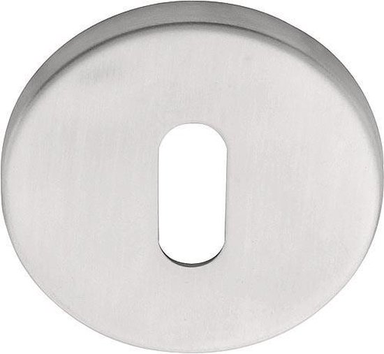 Rosace clé Formani LBN50 - BASICS - épaisseur 6 mm - acier inoxydable mat - 1501N002INXX0