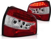 Feux arriere AUDI A3 09 96- 08 00 LED ROUGE CLAIRE