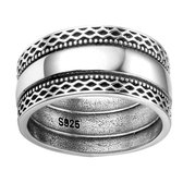 Jewelryz Isa Ring | 925 sterling zilver | Maat 16.5