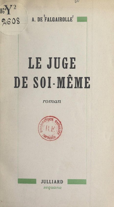 Le juge de soi-même