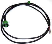 Connector Groen met kabel 2mtr.