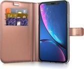 " BeHello Gel Wallet Case Rose Gold voor iPhone Xr "