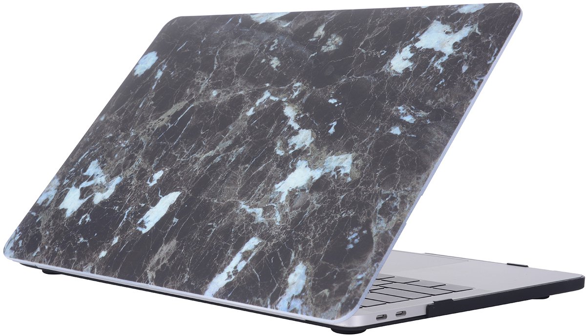 Mobigear Laptophoes geschikt voor Apple MacBook Pro 15 Inch (2016-2019) Hoes Hardshell Laptopcover MacBook Case | Mobigear Marble - Model 19 - Model A1707 / A1990