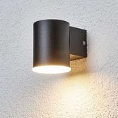 Lindby morena - Wandlamp - 1 lichts - D 11.1 cm - Zwart