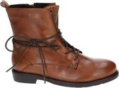 Spm - Dames - cognac/caramel - Veterboots - maat 36