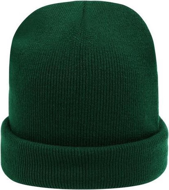 groene beanie dames