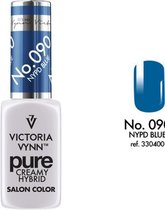 VICTORIA VYNN™ Gel Nagellak - Gel Polish - Pure Creamy Hybrid  - 8 ml - Nypd Blue  - 090