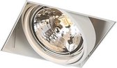 QAZQA oneon trimless 111 - Moderne Grote inbouwspot - 1 lichts - L 156 mm - Wit -  Woonkamer | Slaapkamer | Keuken