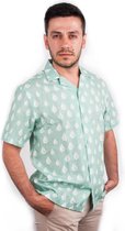 BiggDesign AnemosS shirt met korte mouwen | Herenkleding | Zomermode | Zeemeeuw Thema | Limited Edition Design | Casual kleding | Katoenen stof | Digitaal printen
