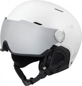 Bollé Might Visor Matte White / Grey Silver 59-62 Skihelm Unisex - White