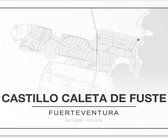 Poster/plattegrond CASTILLO - A4