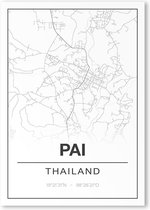 Poster/plattegrond PAI - A4