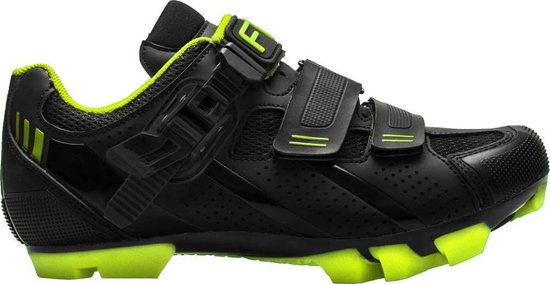 FLR F 65 MTB Schoen Zwart NeonGeel 45 bol