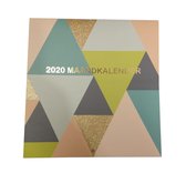 Maandkalender 2020 - Driehoek - 20x20cm