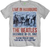 The Beatles Heren Tshirt -XXL- 1962 Live In Hamburg Grijs