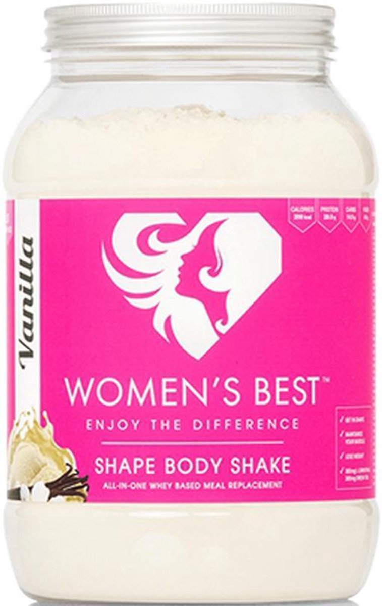 Womens Best Shape Body Shake - Eiwitshake - Cookies and Cream - 1000 gram (33 shakes)