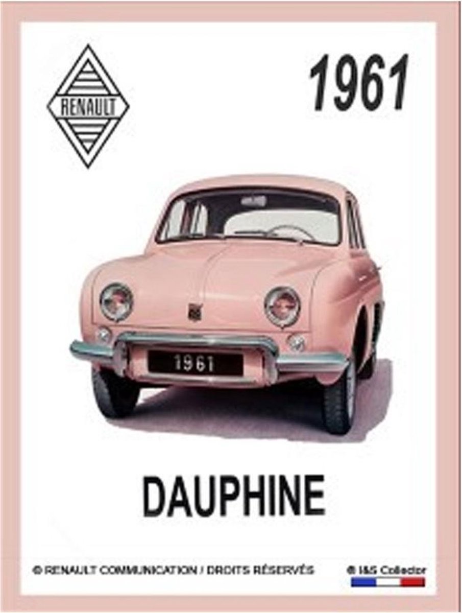 Renault Daphine 1961 Magneet