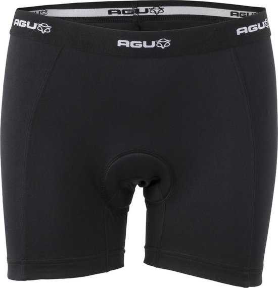 AGU Underwear Fietsonderbroek met Zeem Essential Dames - Zwart - M