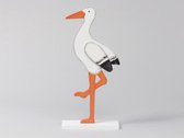 Figuren - Pc. 1 Storck/standing Natural 12x25.5cm