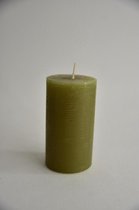 Kaarsen - Kaars Rustiek 110/60mm Olive