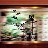 3D Sticker Decoratie Ketel Spider Heks Muursticker Halloween Home Decor Vinyl Verwijderbare Art Muurtattoo voor kinderen Slaapkamer - AW9433