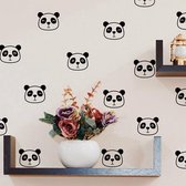 3D Sticker Decoratie Panda muurstickers kwekerij Decor, schattige Panda gezicht Vinyl muur Sticker voor kinderkamer Wall Art decoratie