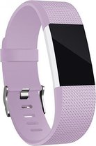 By Qubix - Fitbit Charge 2 sportbandje (Small) - Lila - Fitbit charge bandjes