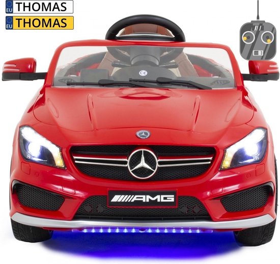 Mercedes Cla45 Elektrische Kinderauto Accu Auto Sterke Accu Afstandbediening Rood Bol Com