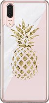 Huawei P20 siliconen hoesje - Ananas
