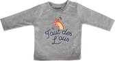 TOUT DES LOUS BABY T-SHIRT LANGE MOUW