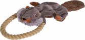 Dogs Collection Hondentouw Bever Pluche Bruin One-size