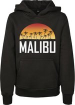 Urban Classics Kinder hoodie/trui -Kids 134- Malibu Zwart