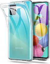 Merkloos Samsung M31S Hoesje Transparant Wit - CoolSkin3T
