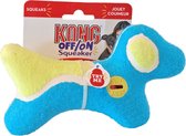 Kong hond Tennis hond met piep OFF/ON, medium, kleur blauw