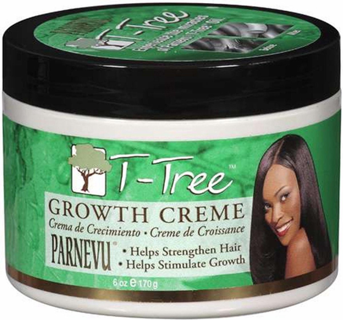 Parnevu T-Tree Growth Cream 6 Oz.