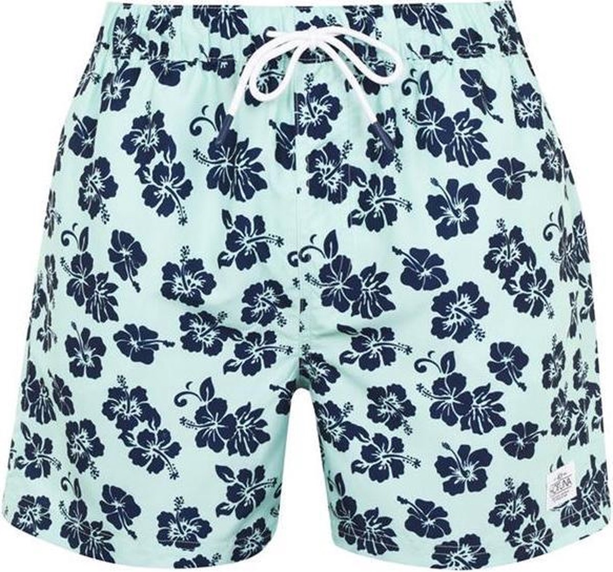 Hot Tuna Printed Zwemshort - Zwemshort - Heren - Maat XL - Aqua/blue