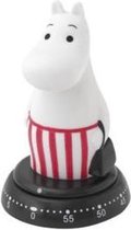 Bengt EK Design - Kookwekker - Nijlpaard Moomin Mom - 60 minuten - Plastic - Wit