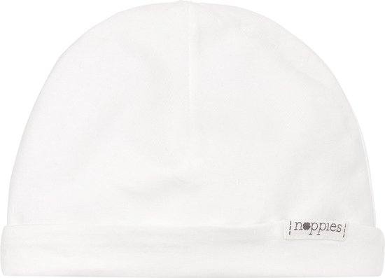 Noppies Unisex Hat rev Babylon - White - Maat 44
