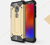 Magic Armor TPU + PC combinatiehoes voor Motorola Moto E5 Play Go (goud)